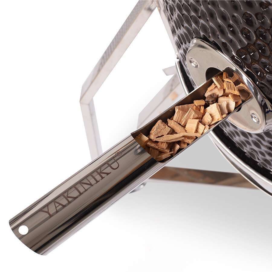 BBQ Kamado 19 Inch Groot met Onderstel en Zijtafels Pro Set