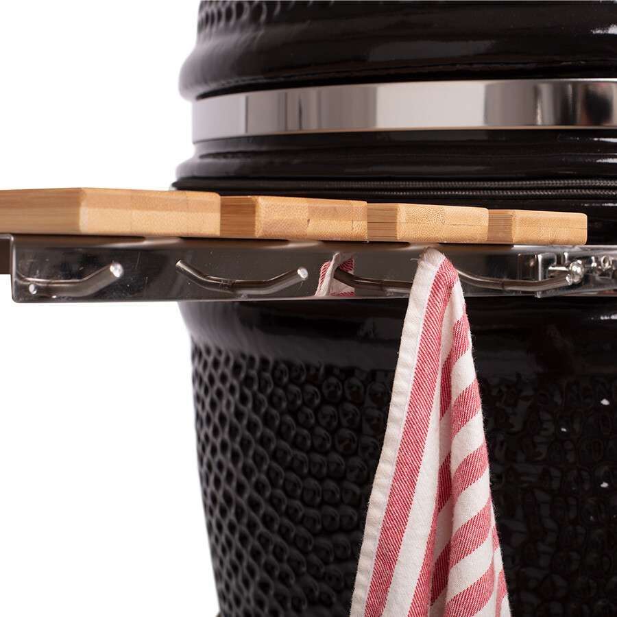 BBQ Kamado 19 Inch Groot met Onderstel en Zijtafels Pro Set