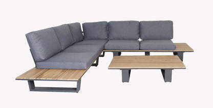 Lota Lounge Hoekset - 3 stuks - Antraciet