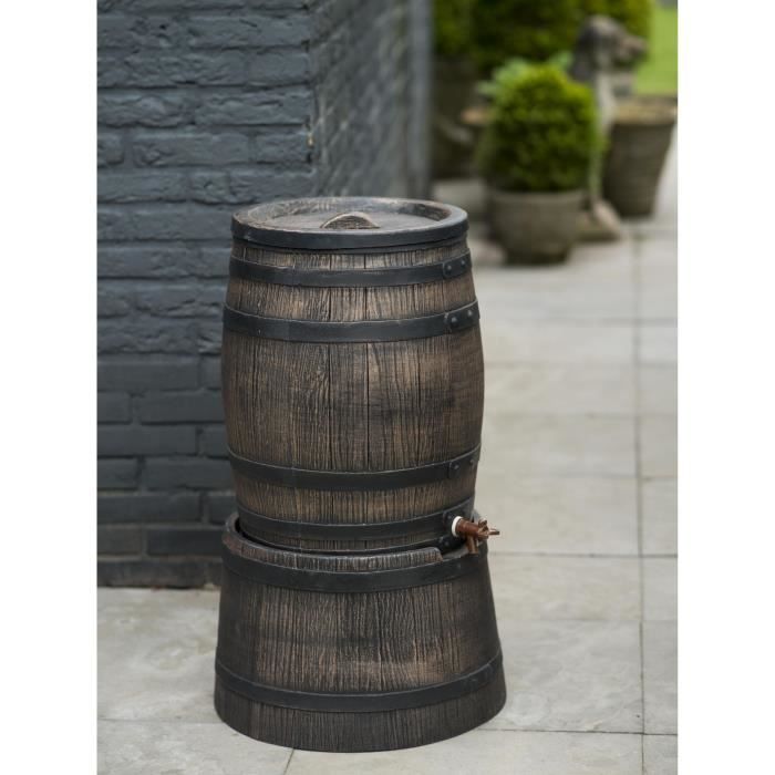 Natuur Regentonhouder 30,5x58cm Bruin