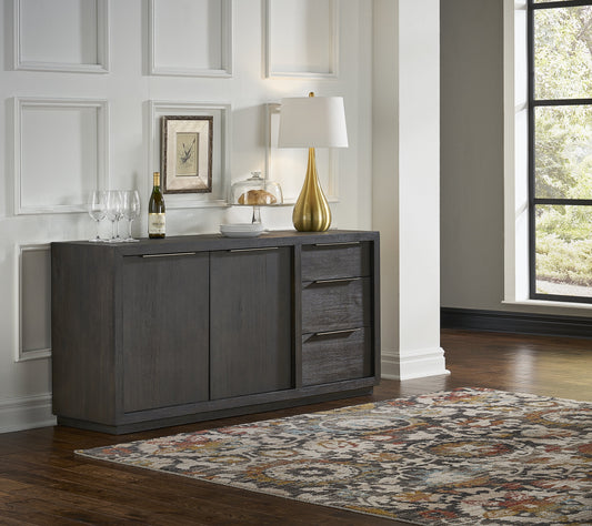 Oxford dressoir in basalt grijs