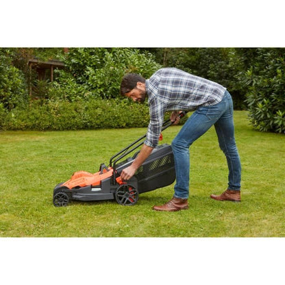 BLACK & DECKER Grasmaaier 42cm 1800W - Fiets met handvat BEMW481BH