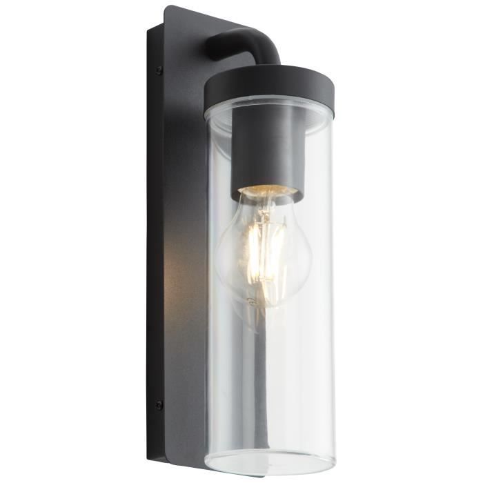 Schitterende externe downlighting Aosta - E27 - 1x25W - Mat zwart