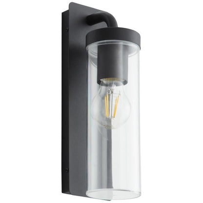 Schitterende externe downlighting Aosta - E27 - 1x25W - Mat zwart