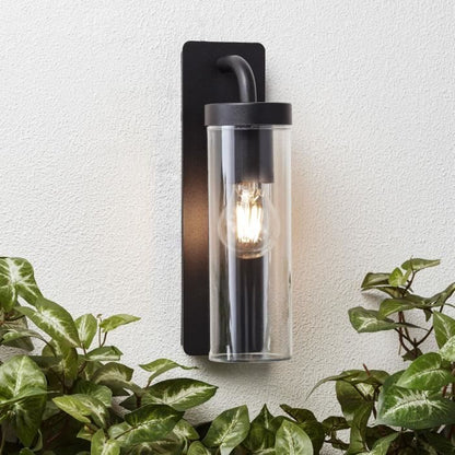 Schitterende externe downlighting Aosta - E27 - 1x25W - Mat zwart