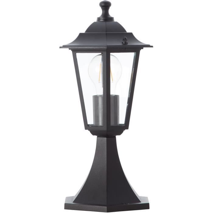 Carleen Outdoor Borne, Zwart, E27 Max 60W