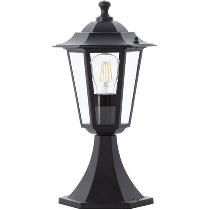 Carleen Outdoor Borne, Zwart, E27 Max 60W