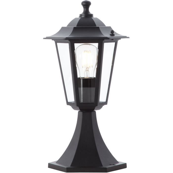Carleen Outdoor Borne, Zwart, E27 Max 60W