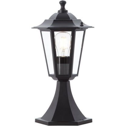 Carleen Outdoor Borne, Zwart, E27 Max 60W