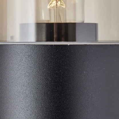 Sergioro Buitenwandlamp 2L, Depoli Zwart, 2x27 20W