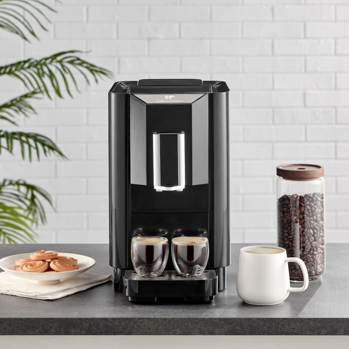 Espressomolenmachine - CONTINENTAL EDISON - CECFAUTOB - 19 Bar - 1450 W - Zwart