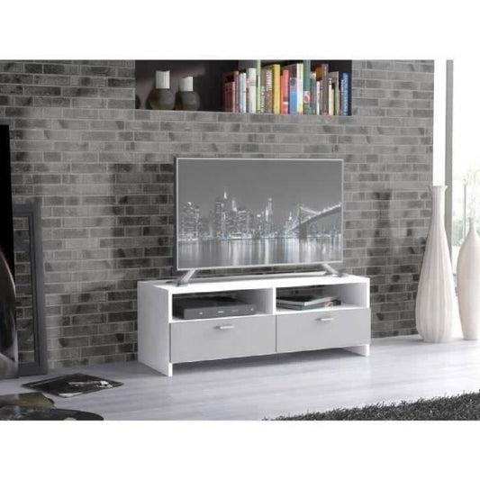 FINLANDEK Hedendaags en mat grijs HELPPO tv-meubel - B 95 cm