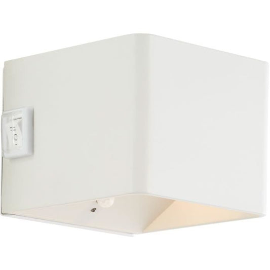 Magnetische buitenwandlamp - ISEO - BRILLIANT - Oplaadbaar - Wit - LED - Sensor - 4W - 300lm - 3000K - USB