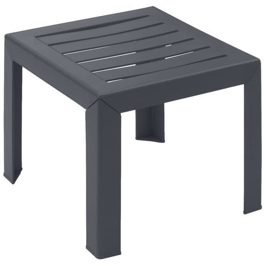 Salontafel - GROSFILLEX - Miami - Antraciet - 40x40 - Hars