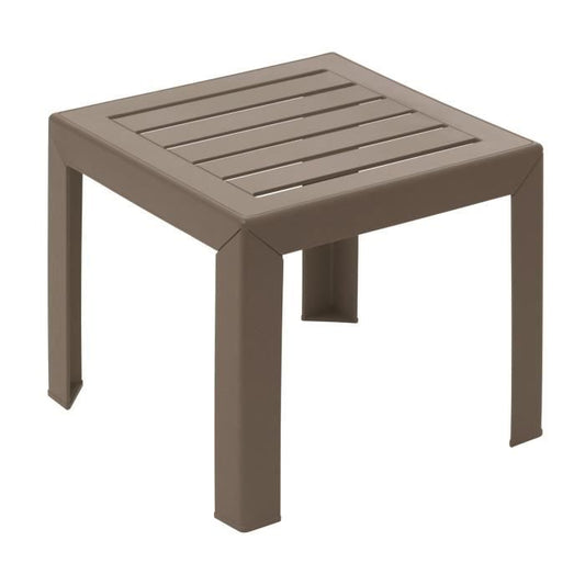 Miami salontafel 40x40cm taupe