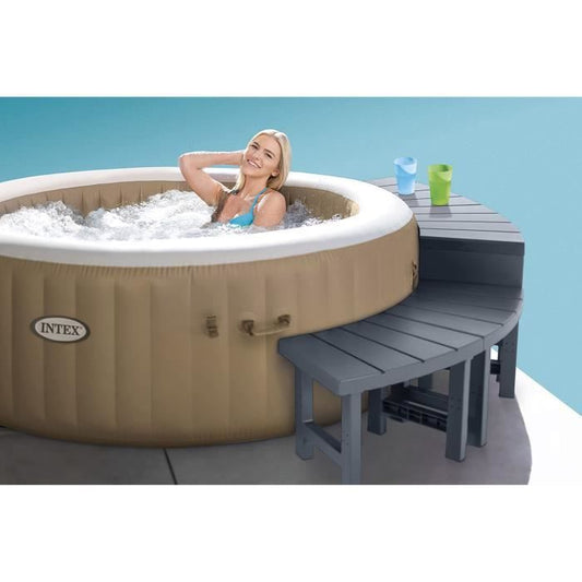 Intex - 28515 - 4 -stuk 2 Medium Pack + 2 High Spa 4 Ronde Spa