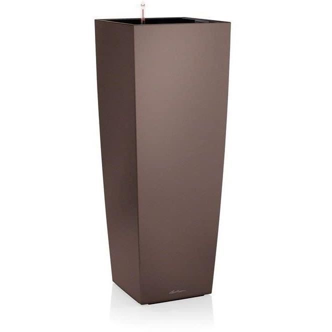 LECHUZA Bloembak Cubico Alto 40 ALL-IN-ONE Glanzend wit 18230 421493