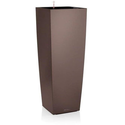 LECHUZA Bloembak Cubico Alto 40 ALL-IN-ONE Glanzend wit 18230 421493