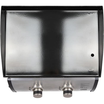 Gasfornuis - LIVOO - DOC296 - 2 branders - Grijs