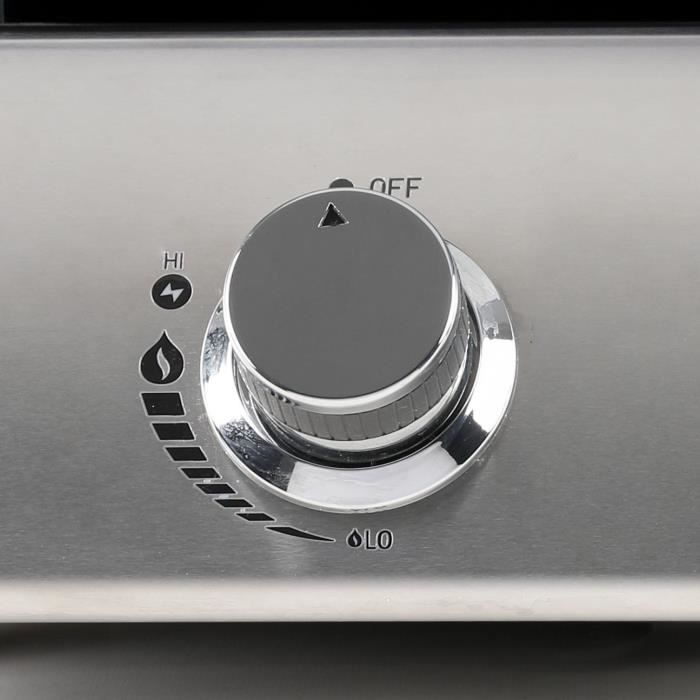 Gasfornuis - LIVOO - DOC296 - 2 branders - Grijs