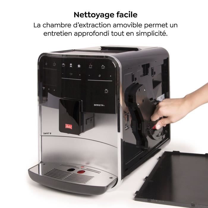 MELITA F831-101 Barista T Smart - Zilver (zonder melktank)
