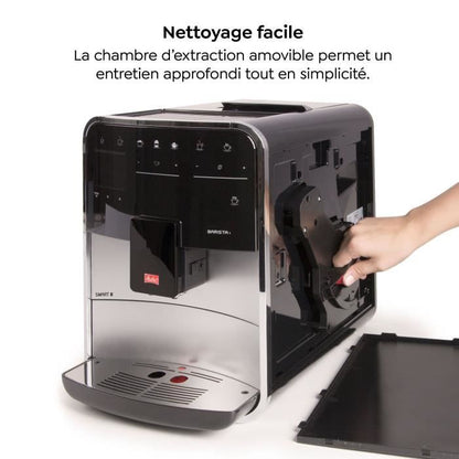 MELITA F831-101 Barista T Smart - Zilver (zonder melktank)