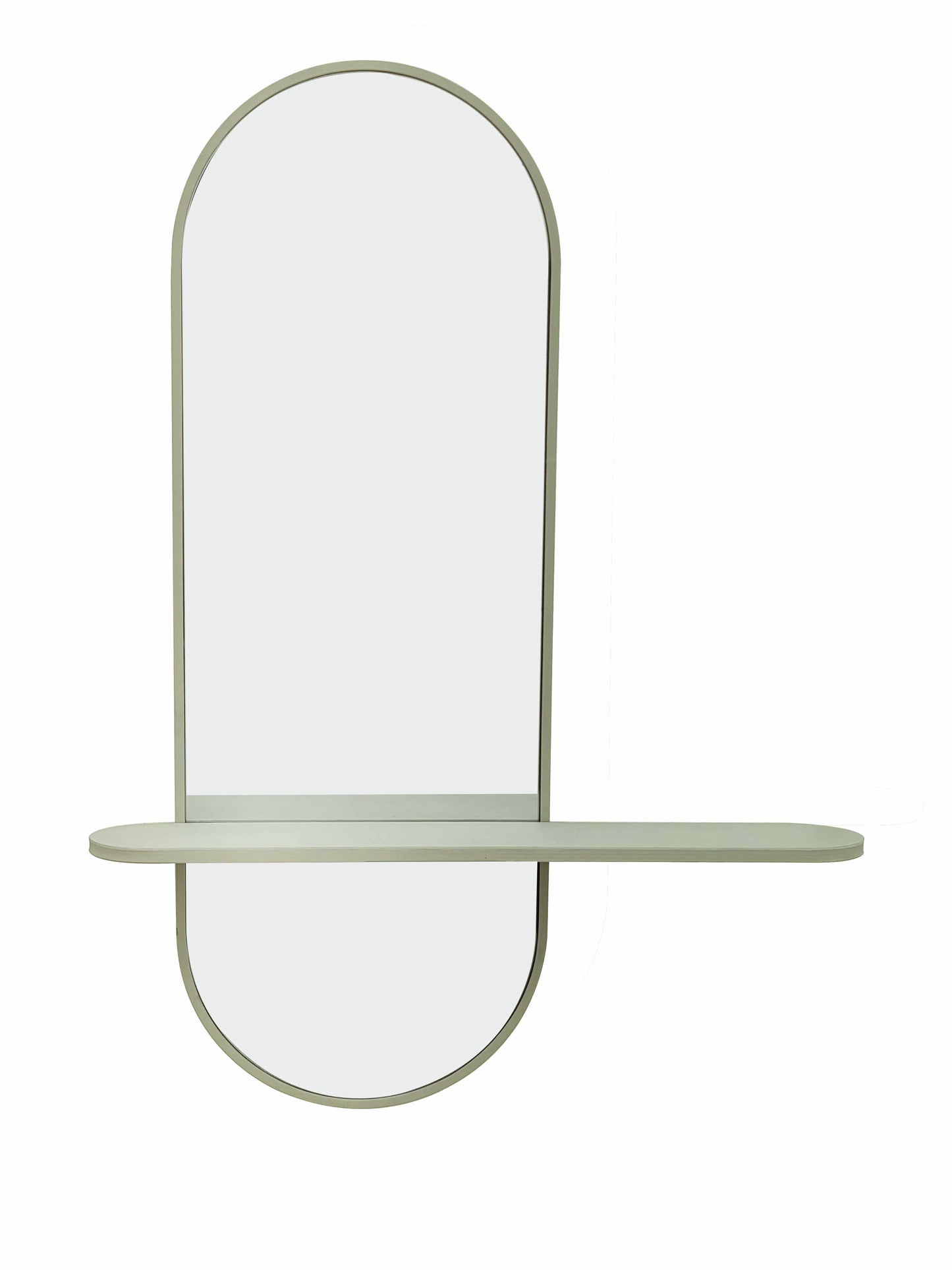 Metalen spiegel