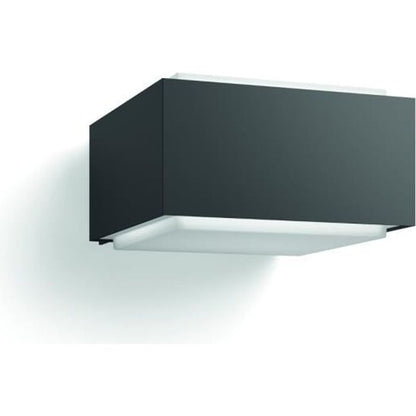 PHILIPS Hedgehog Buitenwandlamp - Antraciet - 1x42W