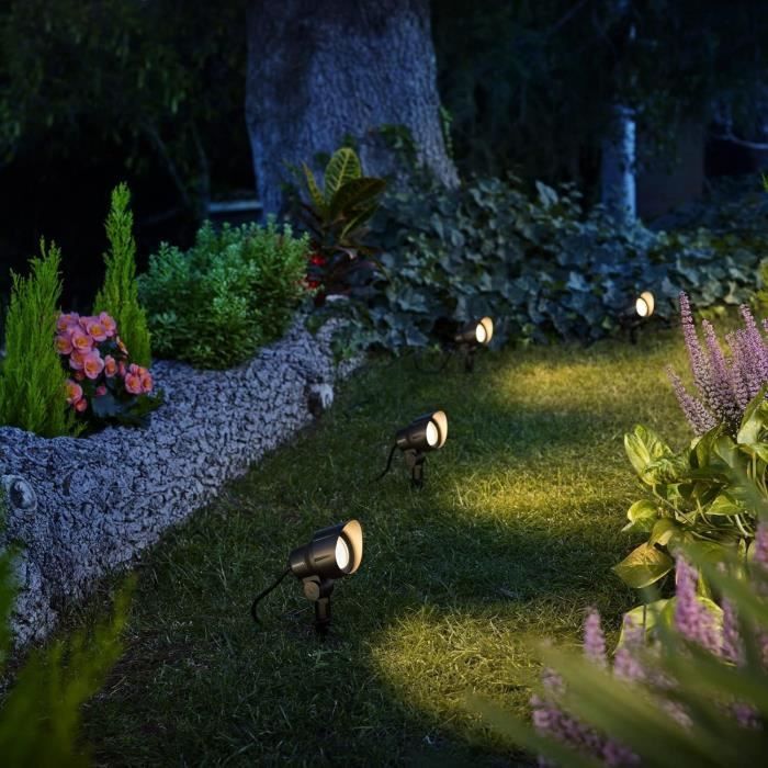 Buitenspot PHILIPS Laagspanning GardenLink 1x6W, 2700K, IP44