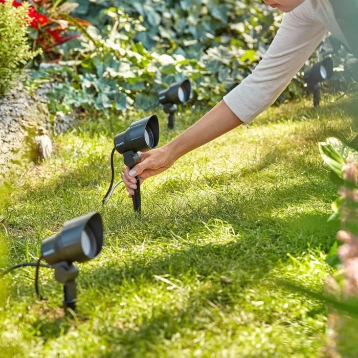 Buitenspot PHILIPS Laagspanning GardenLink 1x6W, 2700K, IP44