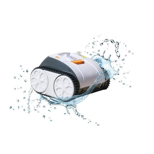 BESTWAY Aquaglide autonome zwembadrobotstofzuiger voor zwembaden met vlakke bodem 3,5 x 5 m, oplaadbare batterij