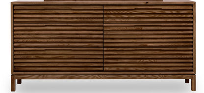 Tanner Zes Laden As Houten Dressoir in Roux