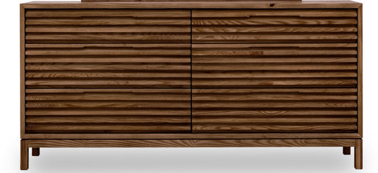 Tanner Zes Laden As Houten Dressoir in Roux