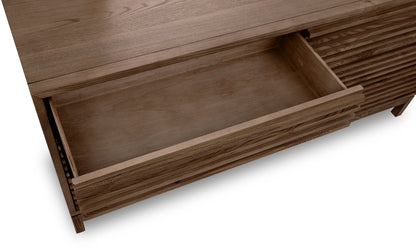 Tanner Zes Laden As Houten Dressoir in Roux