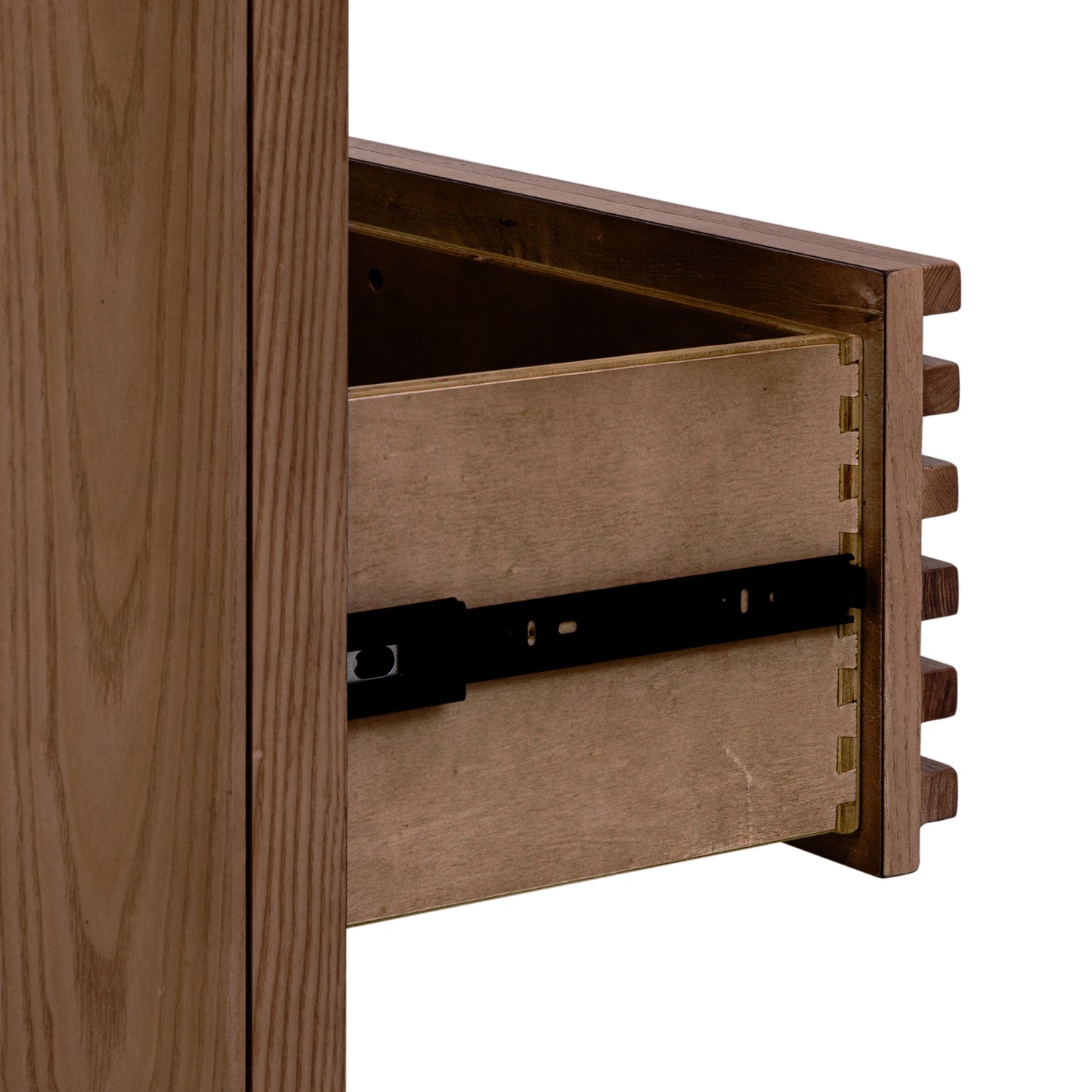 Tanner Zes Laden As Houten Dressoir in Roux