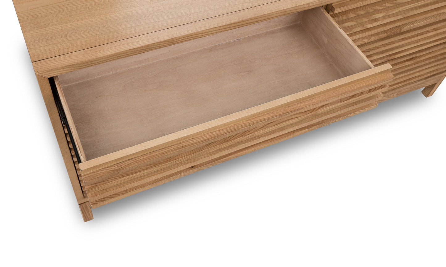 Tanner Zes Laden As Houten Dressoir in Vlasachtig