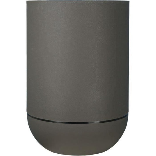 RIVIERA GRANIT TULIPE ronde bloembak - Kunststof - Diameter 50 cm - Grijs