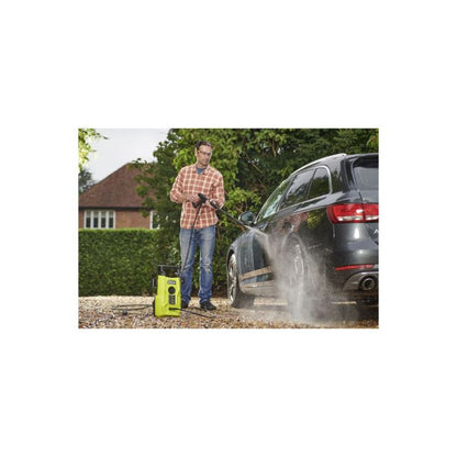 Hogedrukreiniger - RYOBI - 1400 W - 110 bar - 390 L - 5 m PVC-slang - Vario-lans - Turbolans - 0,35 L reinigingsmiddelmondstuk