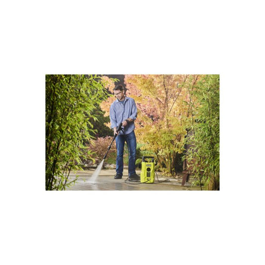Hogedrukreiniger - RYOBI - 1400 W - 110 bar - 390 L - 5 m PVC-slang - Vario-lans - Turbolans - 0,35 L reinigingsmiddelmondstuk