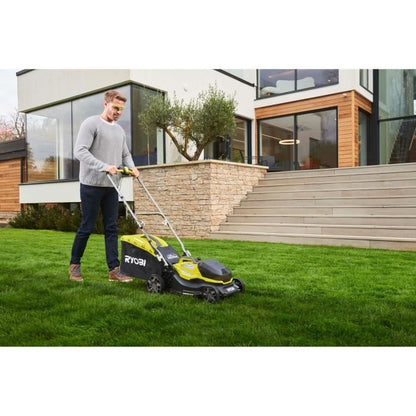 RYOBI 18V LithiumPlus borstelloze trimmer 37cm - 1 5,0 Ah batterij - 1 snellader - RY18LMX37A-150