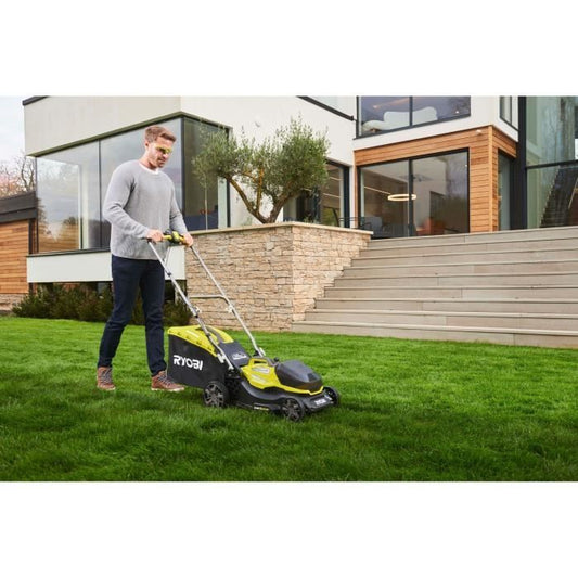 RYOBI 18V LithiumPlus borstelloze trimmer 37cm - 1 5,0 Ah batterij - 1 snellader - RY18LMX37A-150