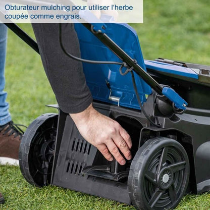SCHEPPACH BC-MP380-X accumaaier - 20V IXES - maaibreedte 38 cm - Mulchen - zonder accu of lader