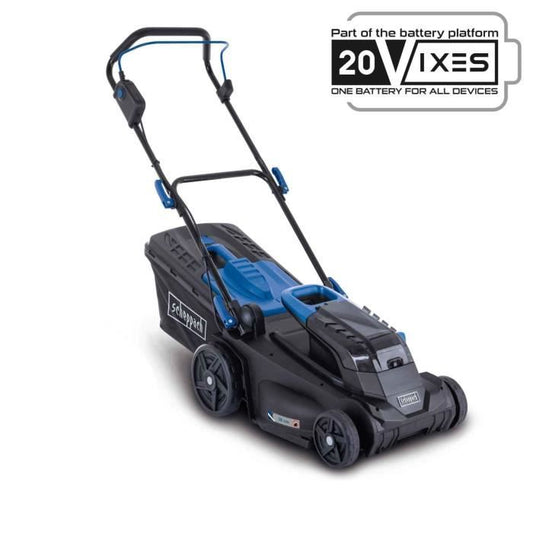 SCHEPPACH BC-MP380-X accumaaier - 20V IXES - maaibreedte 38 cm - Mulchen - zonder accu of lader