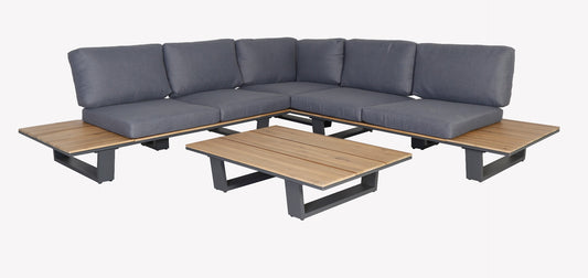 Lota Lounge Hoekset - 3 stuks - Antraciet