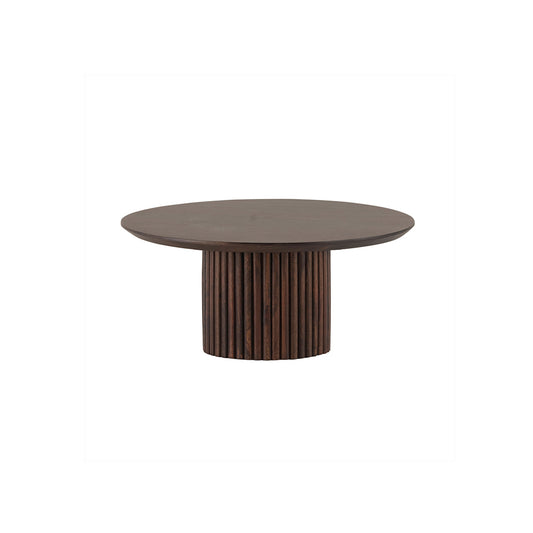 Salontafel Ø90, Mango Donker Walnoot