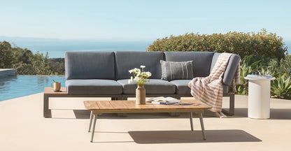 Albufeira Modulaire Lounge Hoek Set - Alu Antraciet