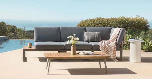 Albufeira Modulaire Lounge Hoek Set - Alu Antraciet