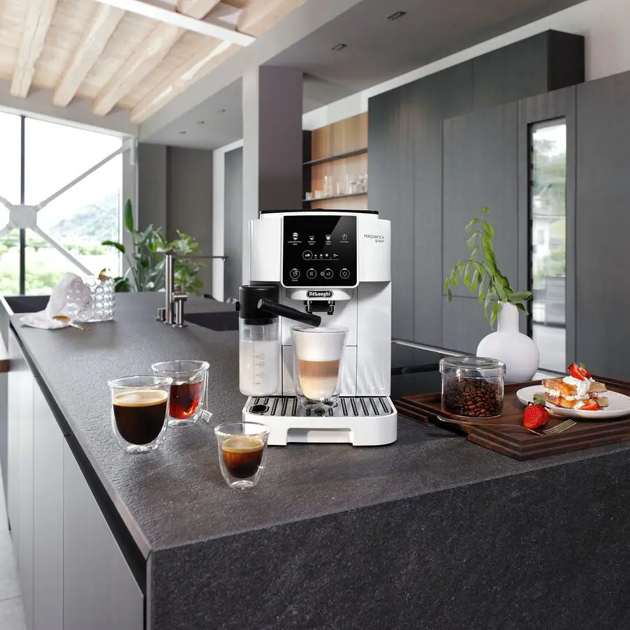 DELONGHI ECAM220.61.W koffiemolen espressomachine - roestvrij staal