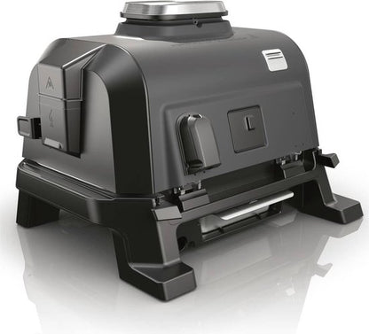 Elektrische barbecue en rookoven met thermometer - NINJA - Woodfire Pro XL - OG850EU - Buitenbarbecue en airfryer