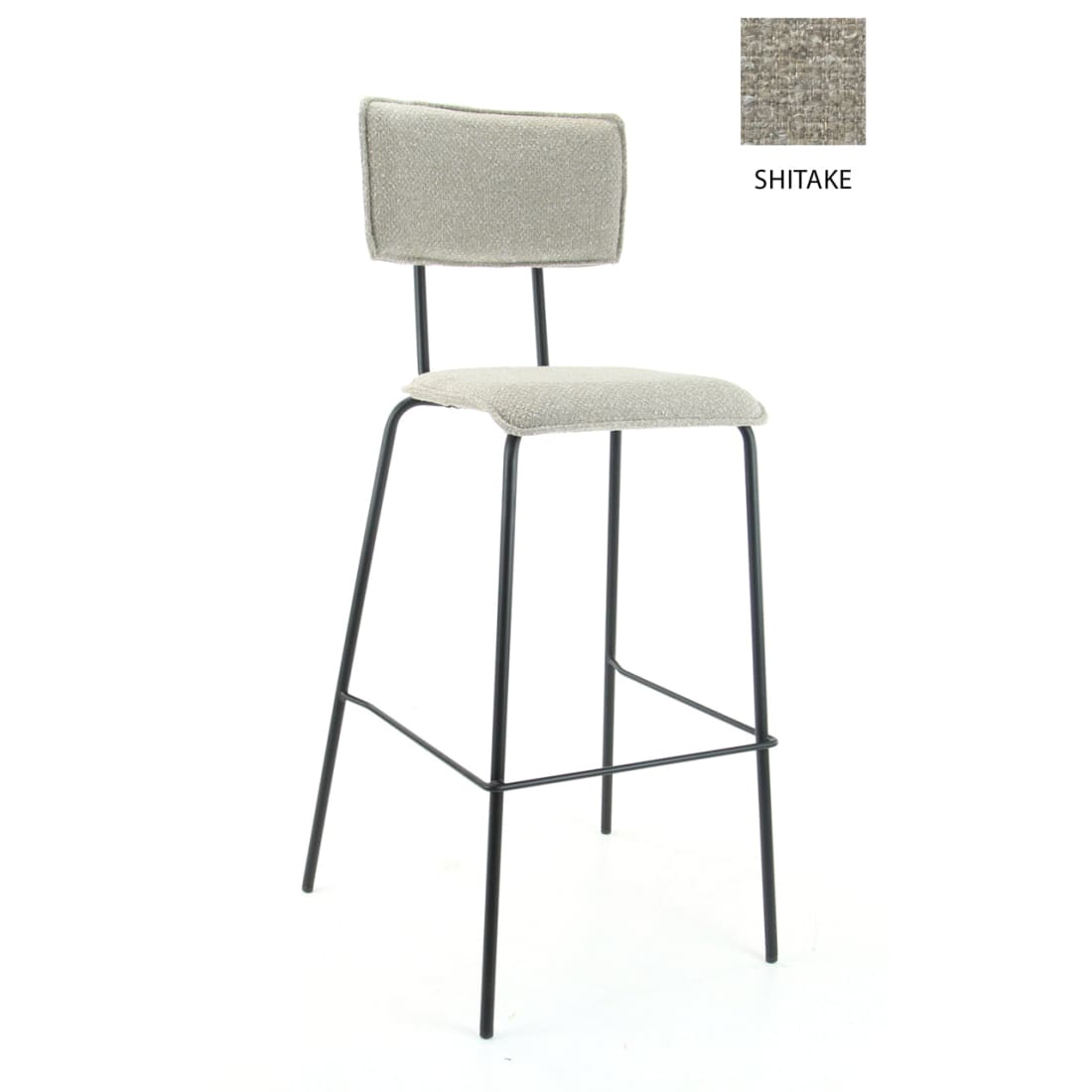 Werkliving Barkruk Hoog Bo Society - Boucle Shitake